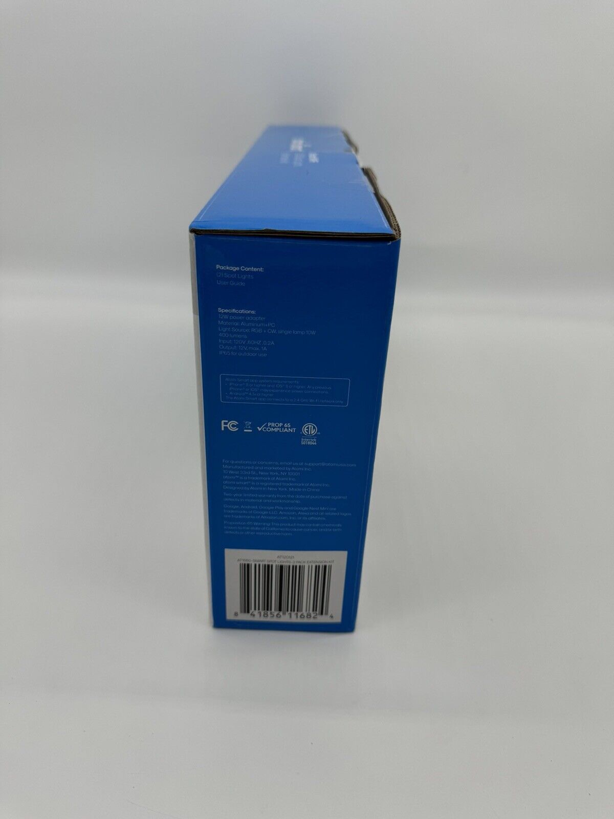 New Atomi Smart WiFi LED Color Changing Spot Lights 4 Pack Starter Kit Outdoor