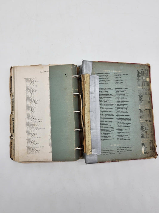 Vintage Better Homes and Gardens Cookbook 1941 Copyright 1951 Edition