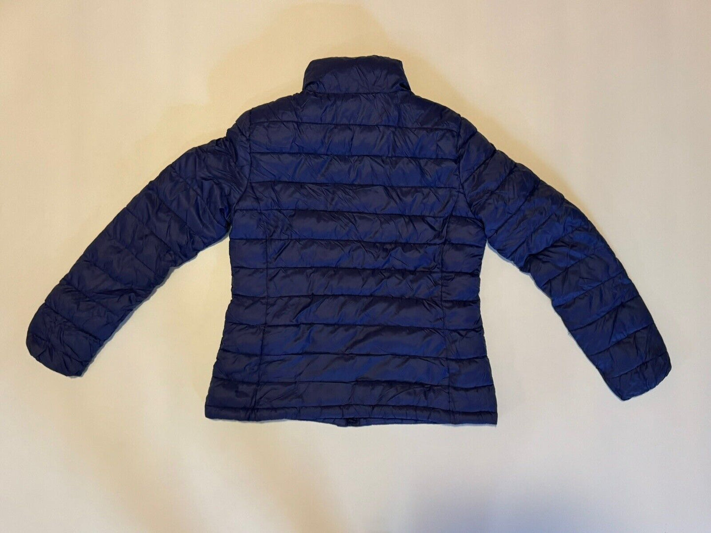 GAP Kids Primaloft Puffer Jacket Coat Upcycled Lightweight Size M Navy Unisex