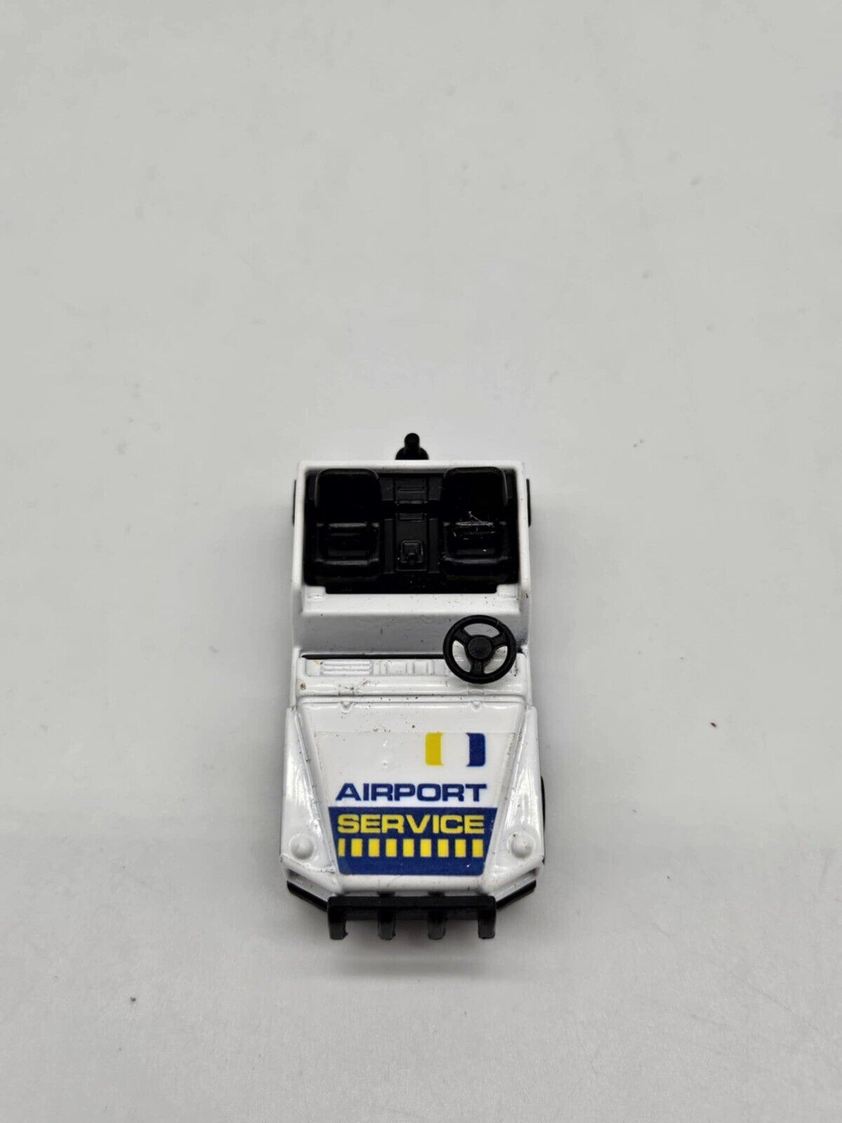 RealToy Package Cargo Baggage Car - Airport Service White Trolley from Play Set