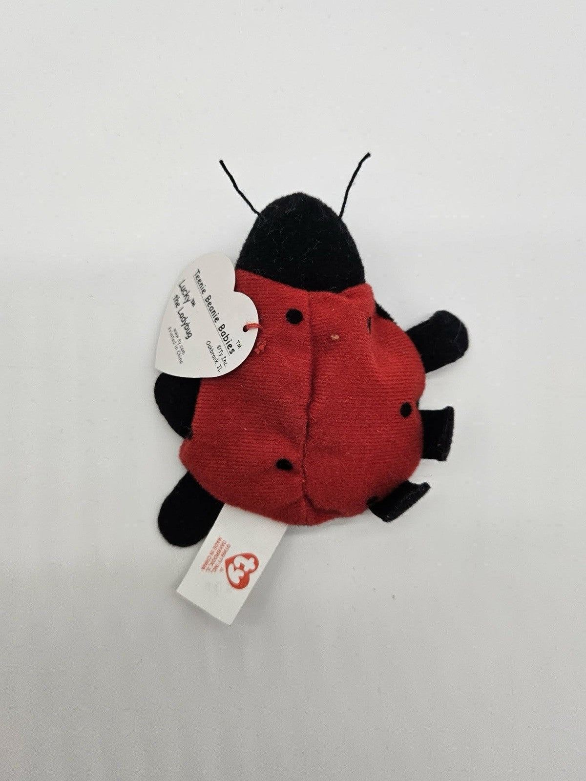Lucky Lady Bug Ty Beanie Baby New with Tags 1995 Retired