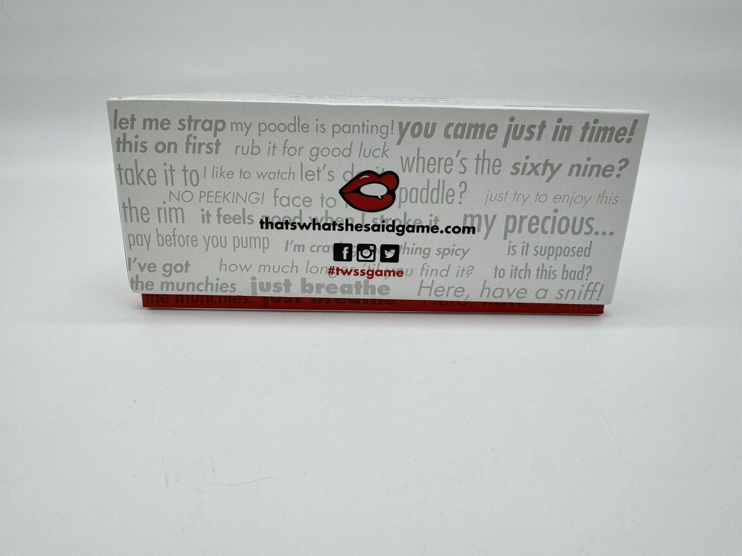 That's What She Said The Party Game of Twisted Innuendos - TWS13777245