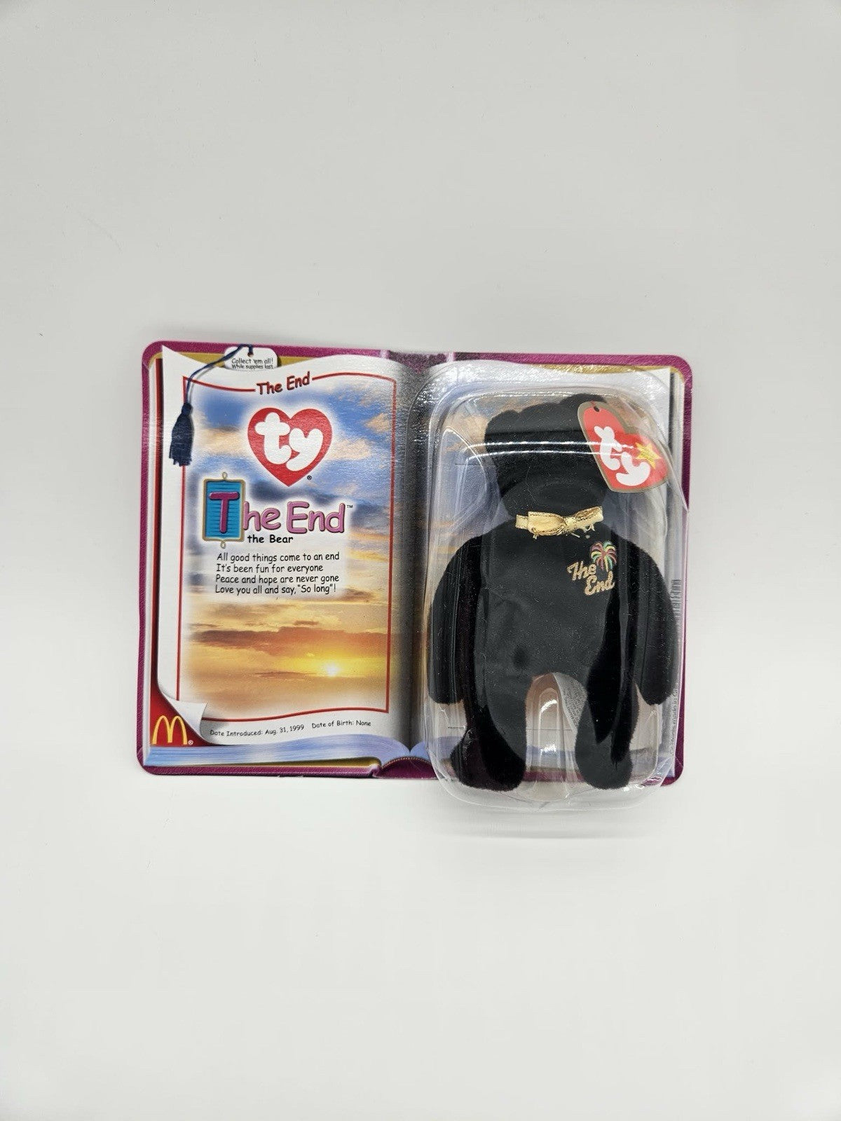 The End TY Beanie Baby 1999 2000 McDonald’s Death Memories