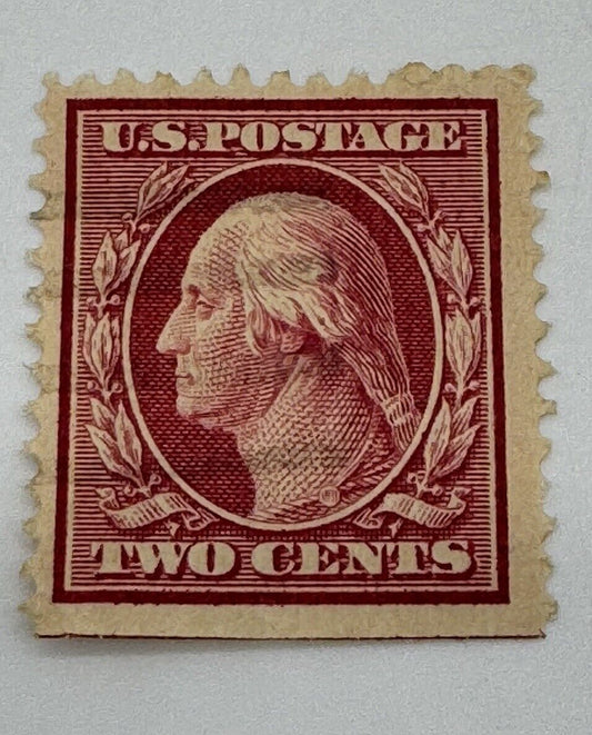 Travelstamps: US Stamp Scott #411 Mint Original Gum Never Hinged 2 Cent