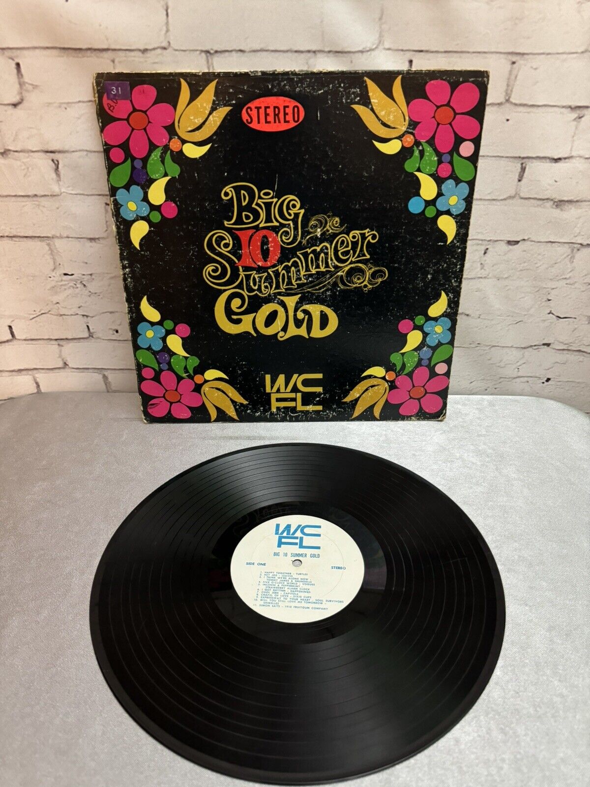 Big 10 Summer Gold - WCFL AM 1000 Chicago Vinyl LP