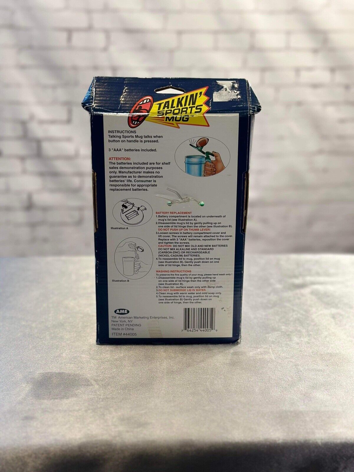 Football Sports Fun Plastic Mug Sound Talking Beer Mug