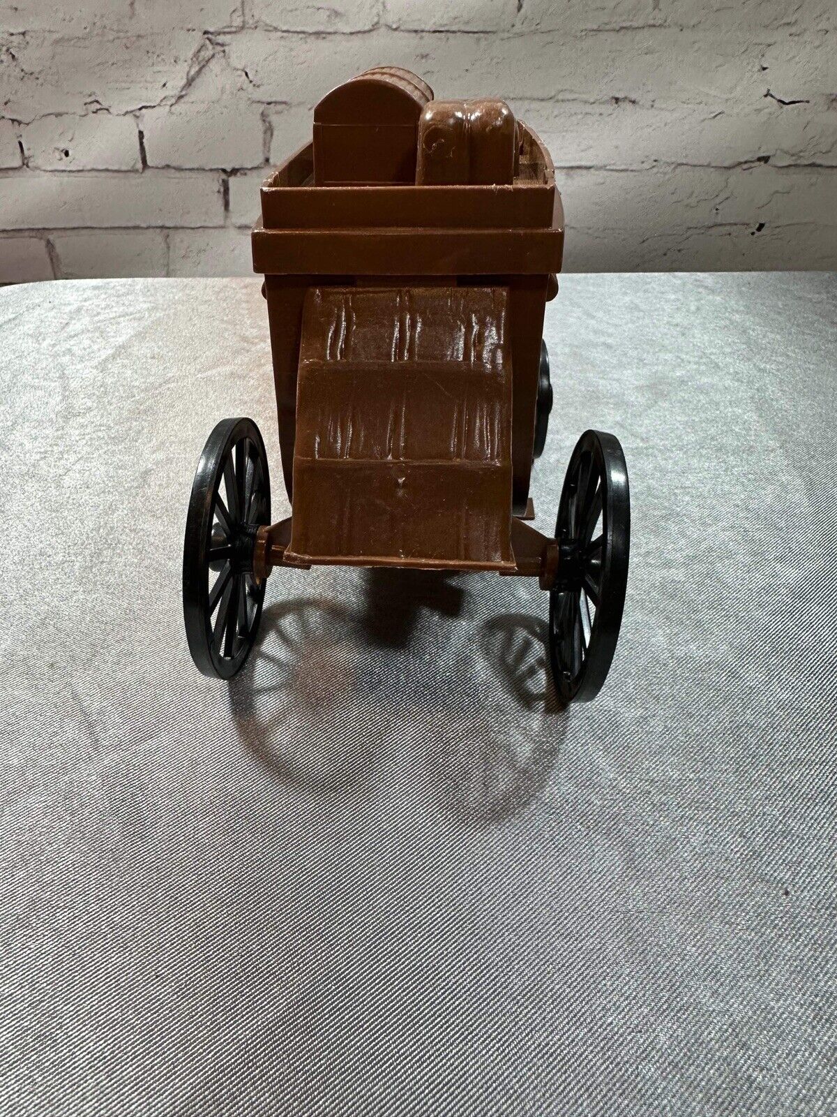 Vtg. Processed Plastic Co 11" Stage Coach w/ Horse USA 7665 Western