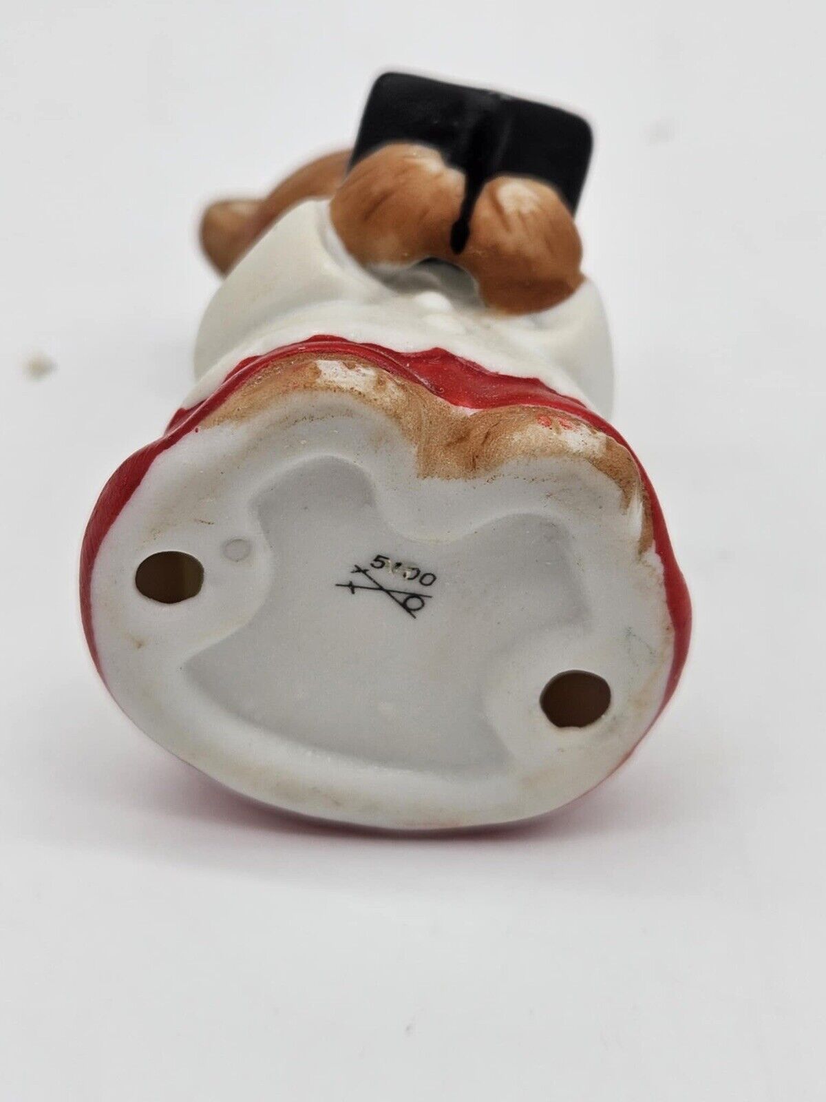 Vintage Homco Holiday Teddy Bear Choir Carolers Porcelain Set of 3 #5100