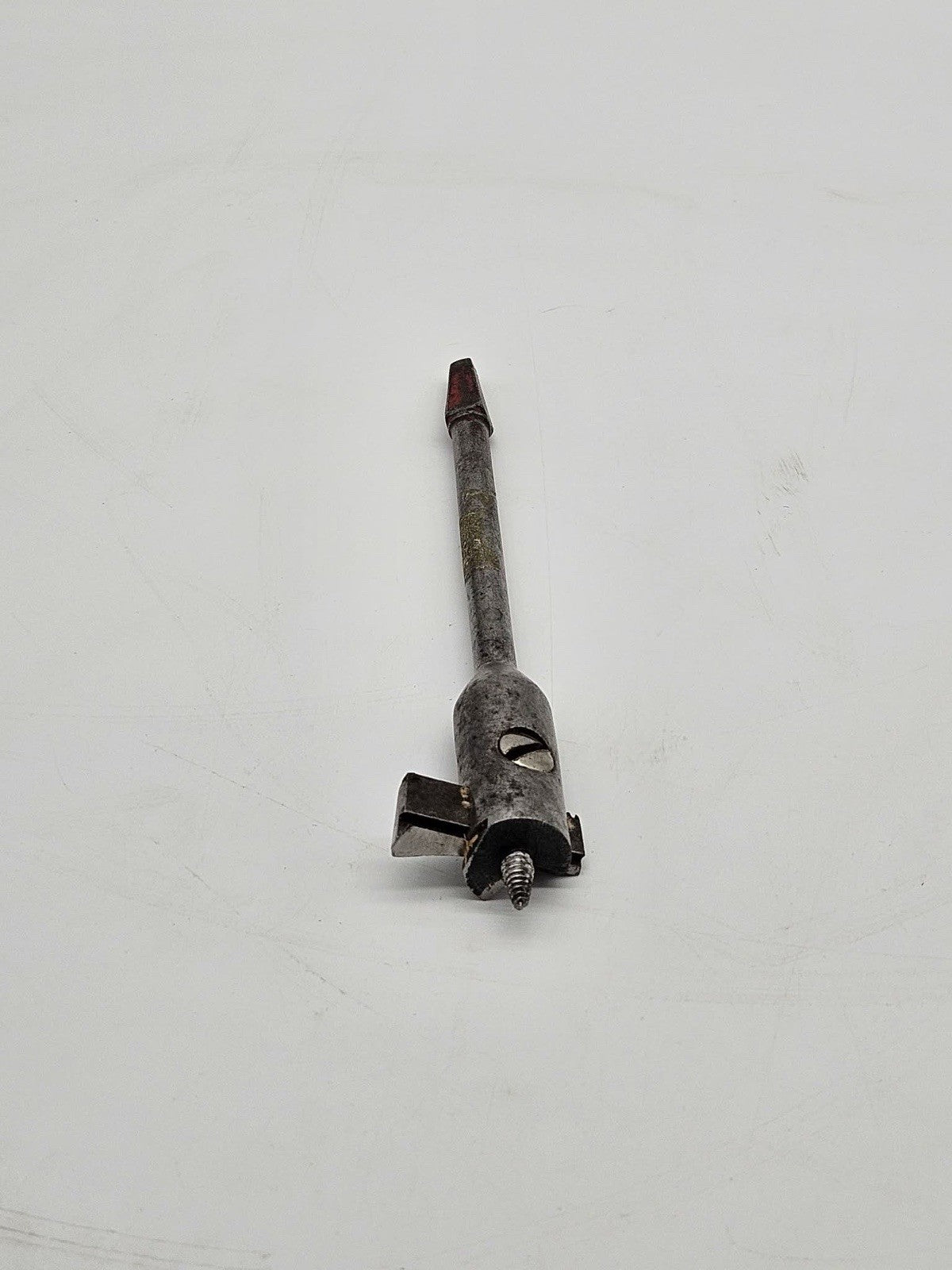 Vintage Irwin Lockhead No.2 Expansive Wood Drill Bit Bores 7/8" To 3" USA Square
