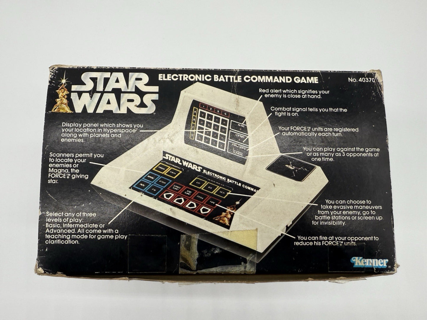 STAR WARS 1979 Electronic Battle Command Game W/ Box And AC Adapter NEW !!