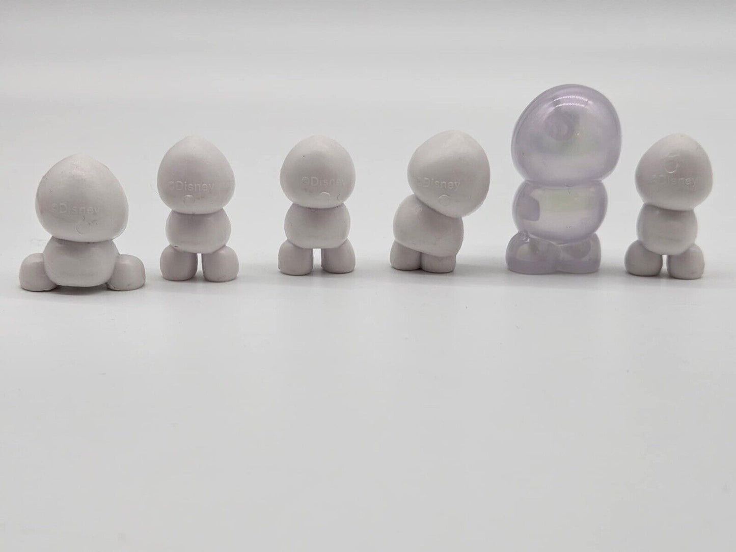 Disney Frozen 6 Mini Plastic Fluffy Puffy Olaf Snowgies Figurines