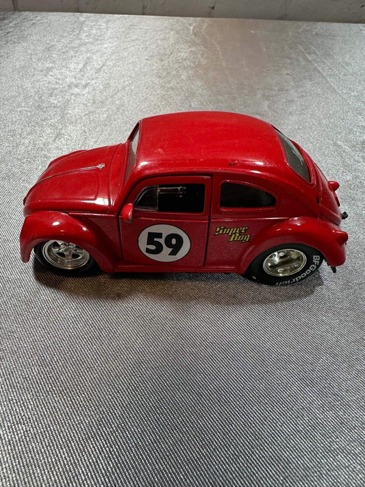 2007 Jada Big Time Muscle 1959 Volkswagen Beetle Red VTY