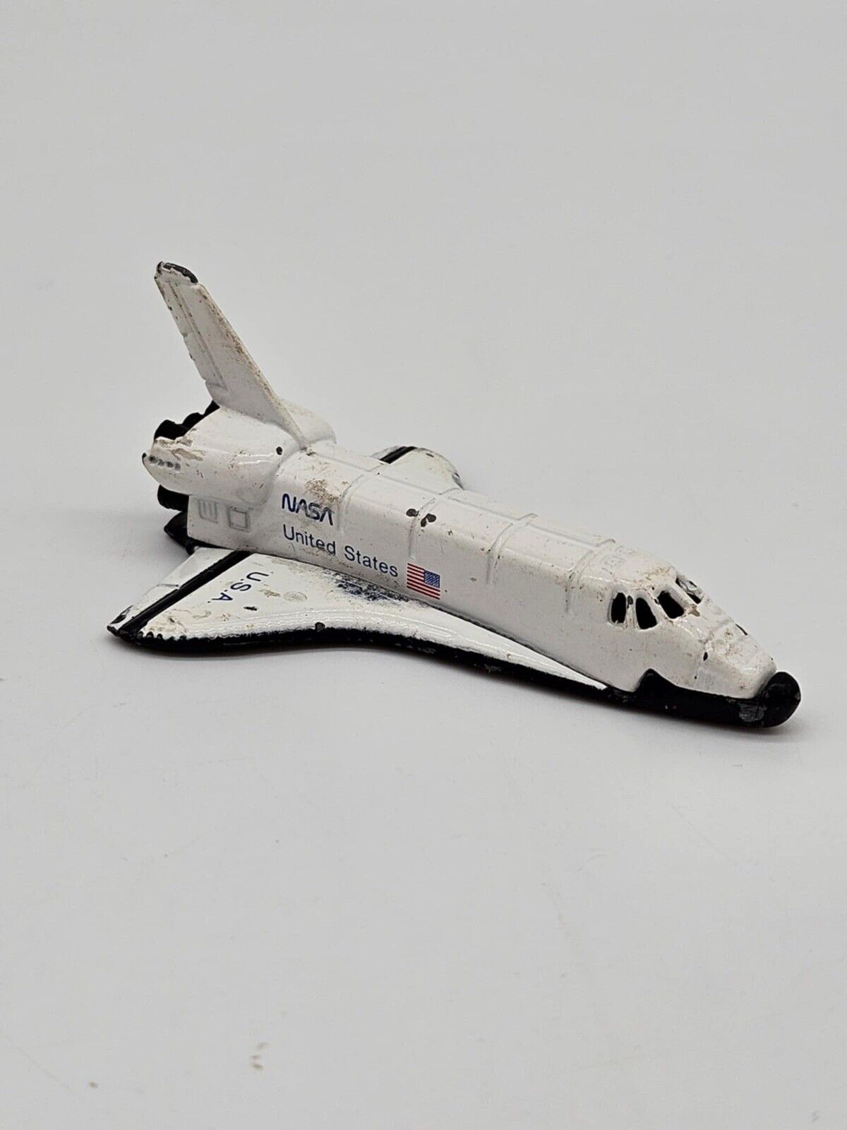 Vintage 3" Die Cast Metal Ertl Space Shuttle 1990s