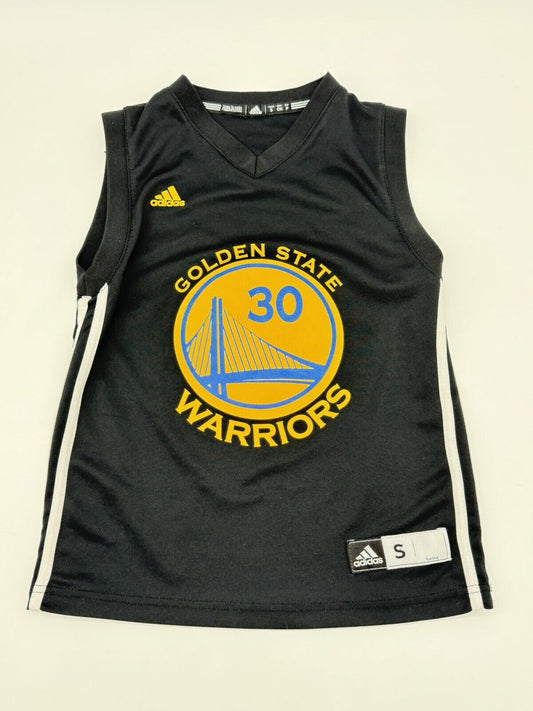 Golden State Warriors Jersey Curry 30 Black Youth S NBA