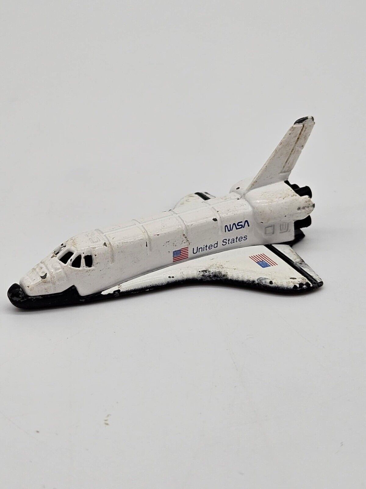 Vintage 3" Die Cast Metal Ertl Space Shuttle 1990s