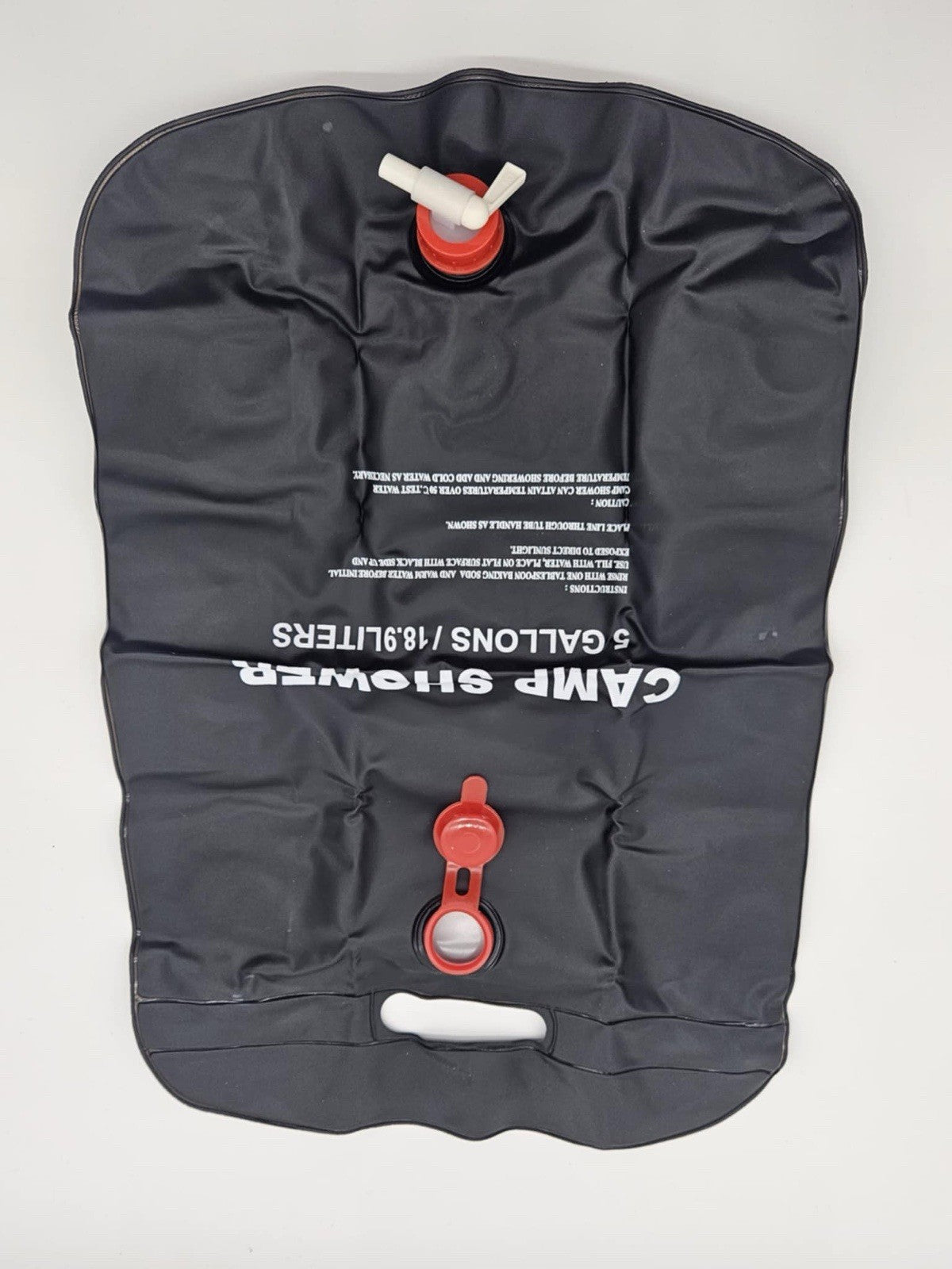 New Ozark Trail 5-Gallon Solar Compact Camp Shower w/Hanging Kit