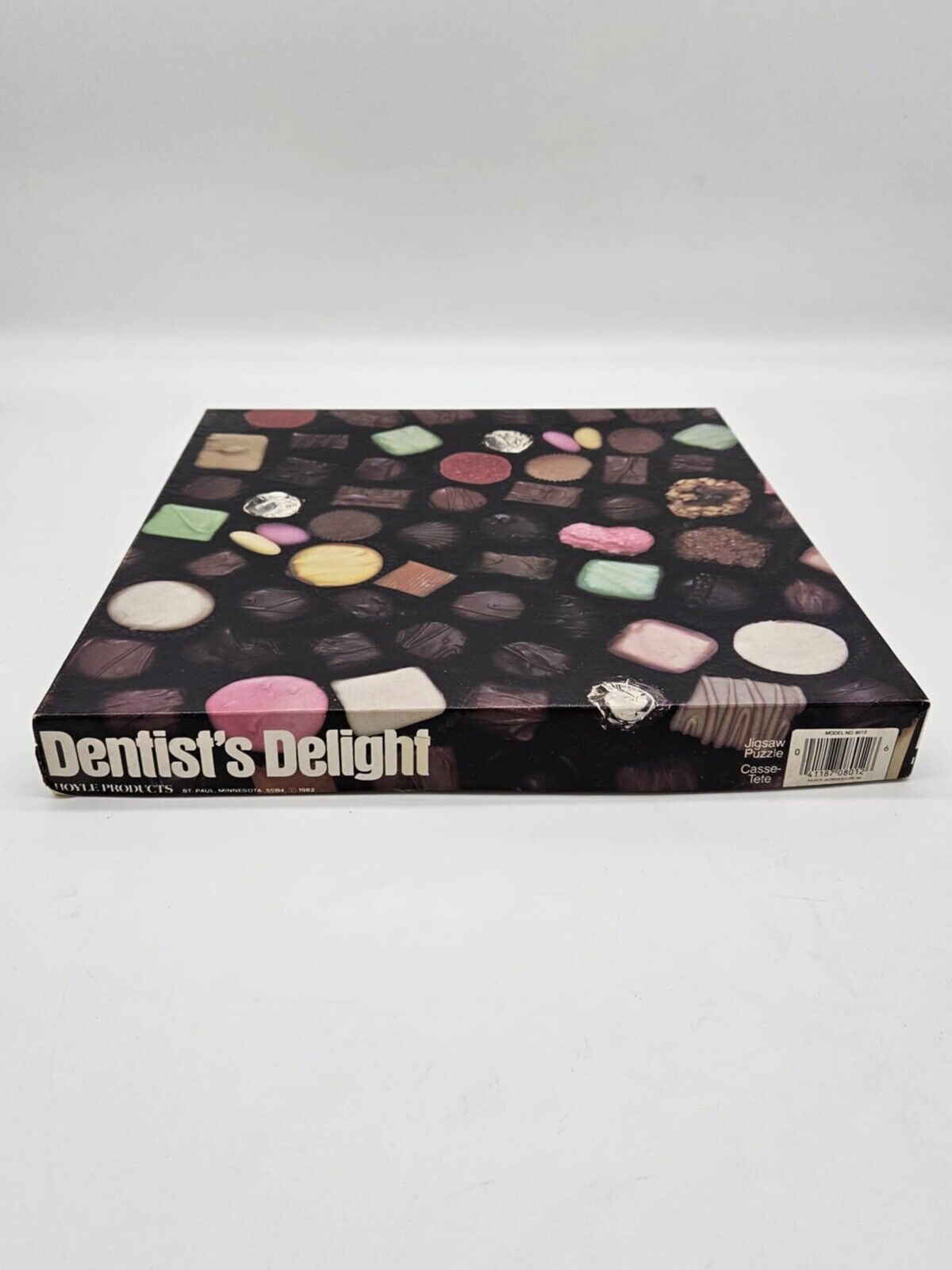 Hoyle Dentist's Delight 550 piece jigsaw puzzle, Box of Chocolates ~ Vintage 80s