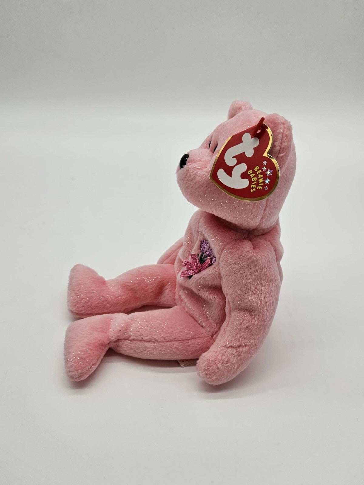 TY Beanie Baby  MUM Date of Birth May 13 2001 MOM Mother Pink MWMT