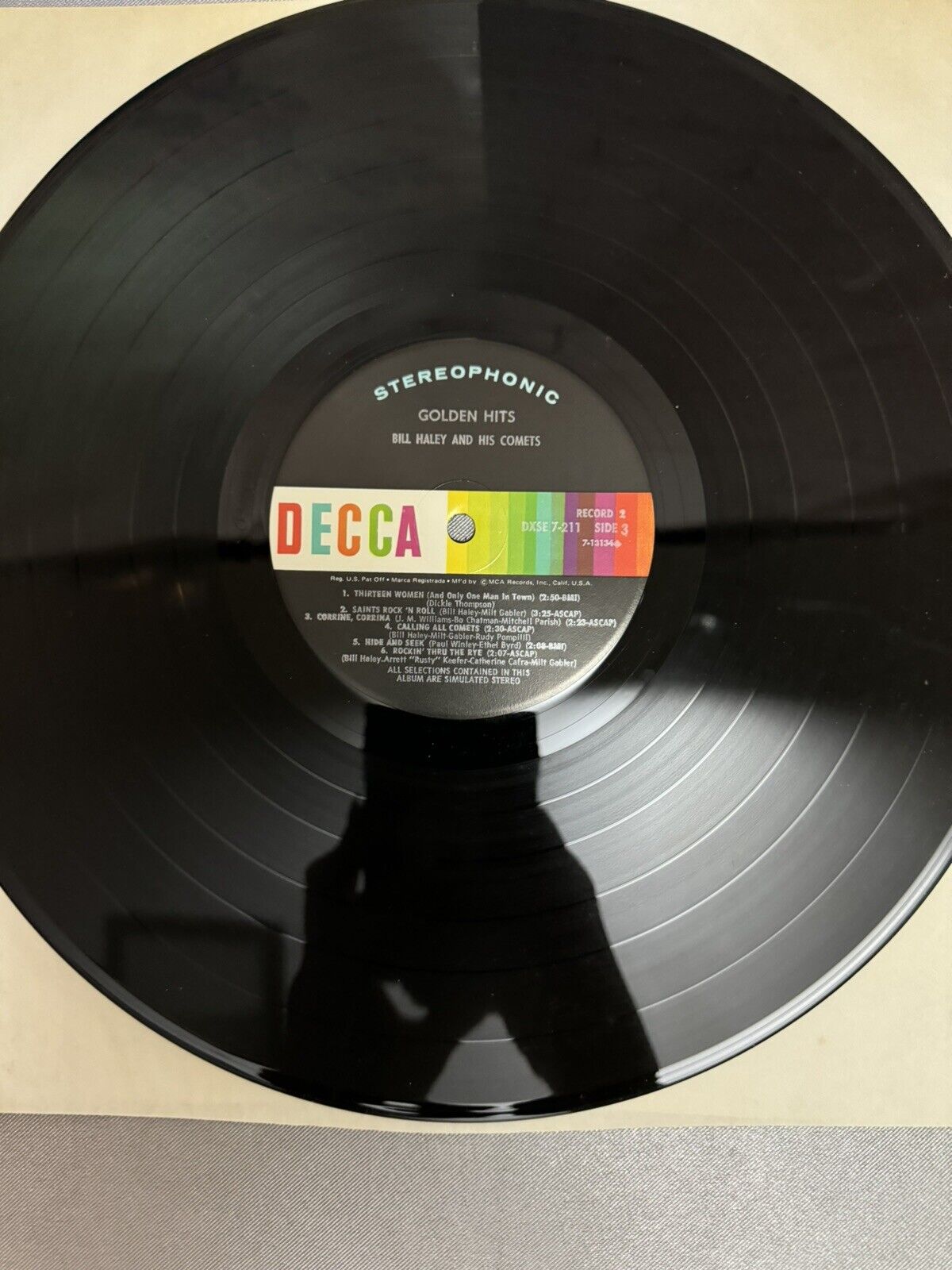 Bill Haley & His Comets, Golden HIts, MCA Records MCA-2-4010, 2 LPs, Rock & Roll