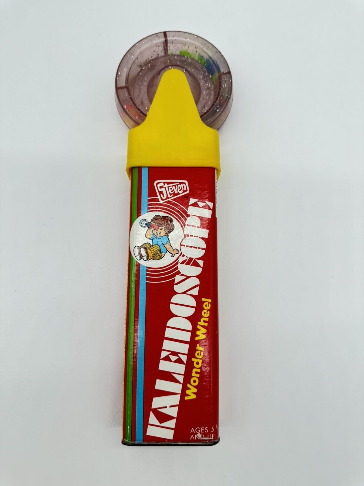 Kaleidoscope Wonder Wheel Vintage Space Toy 1975 Steven No. 130 USA