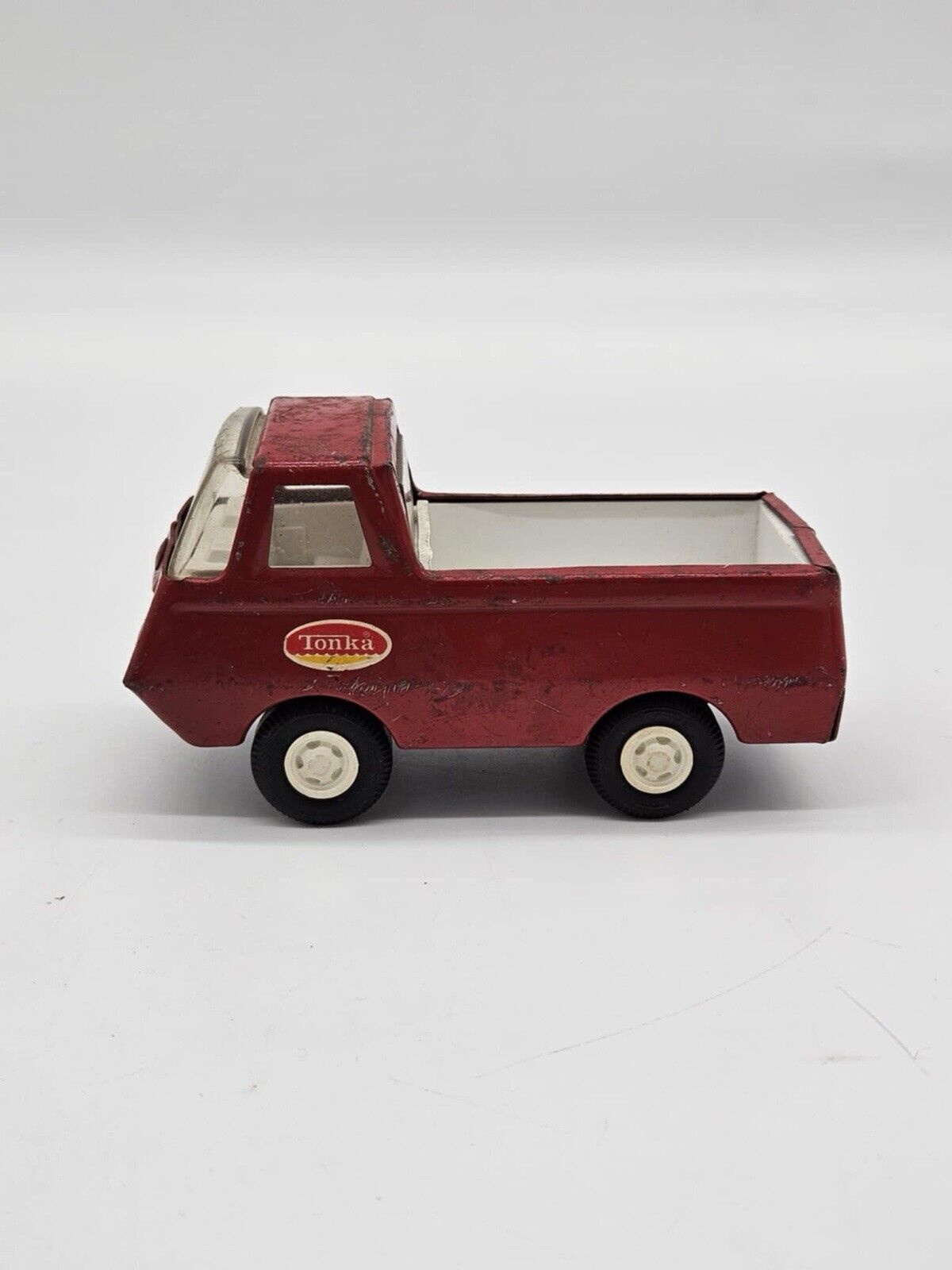 1/32 Scale Tiny Tonka Pickup Truck - Vintage 1960's Pressed Steel Metal Toy 515