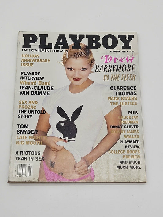 PLAYBOY MAGAZINE JANUARY 1995: “DREW BARRYMORE”