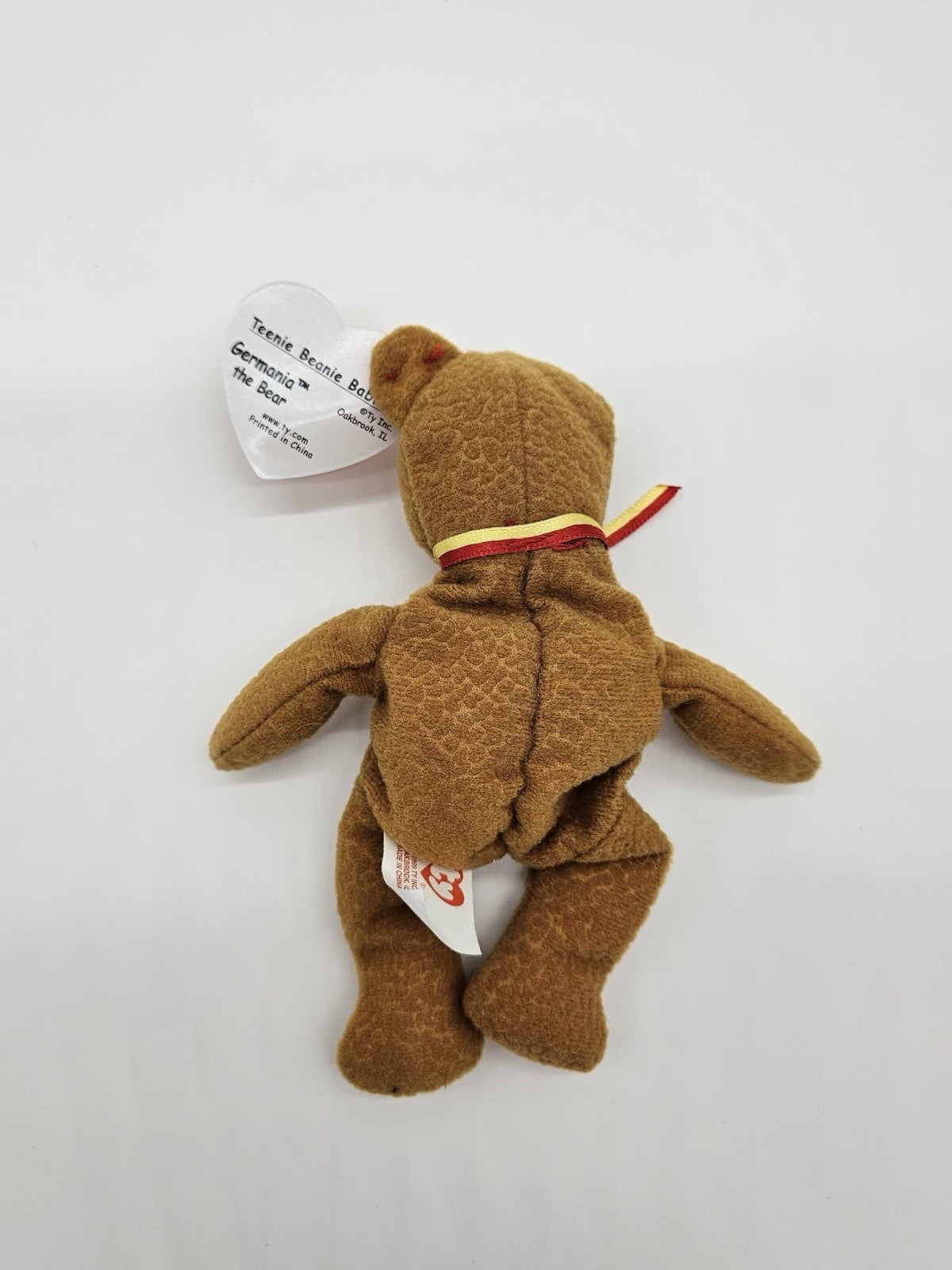 Ty Beanie Baby Germania 1999 Brown Bear Plush Doll Toy With Tag