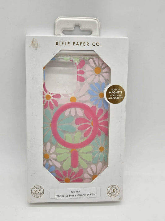 Rifle Paper Co. iPhone 15/14/13 MAGSAFE Phone Case PASTEL PINK