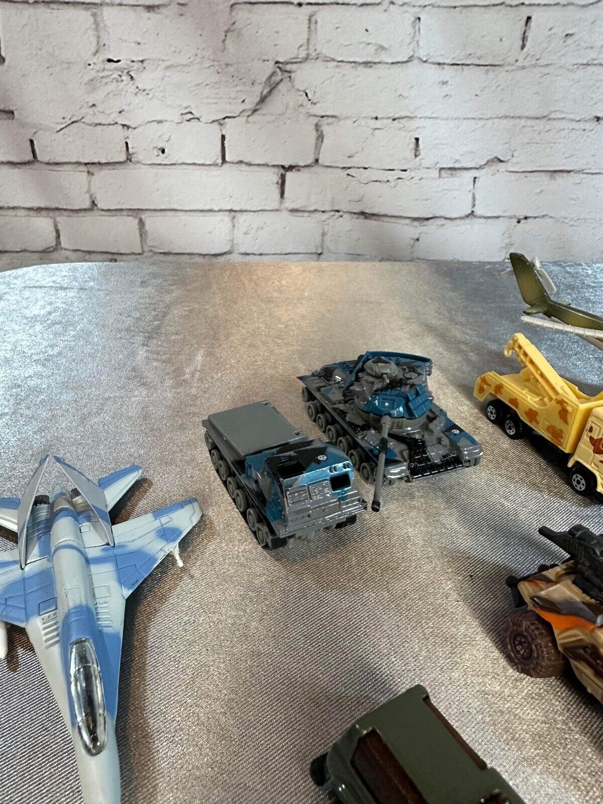 Lot Of Vintage Toy Military Vehicles