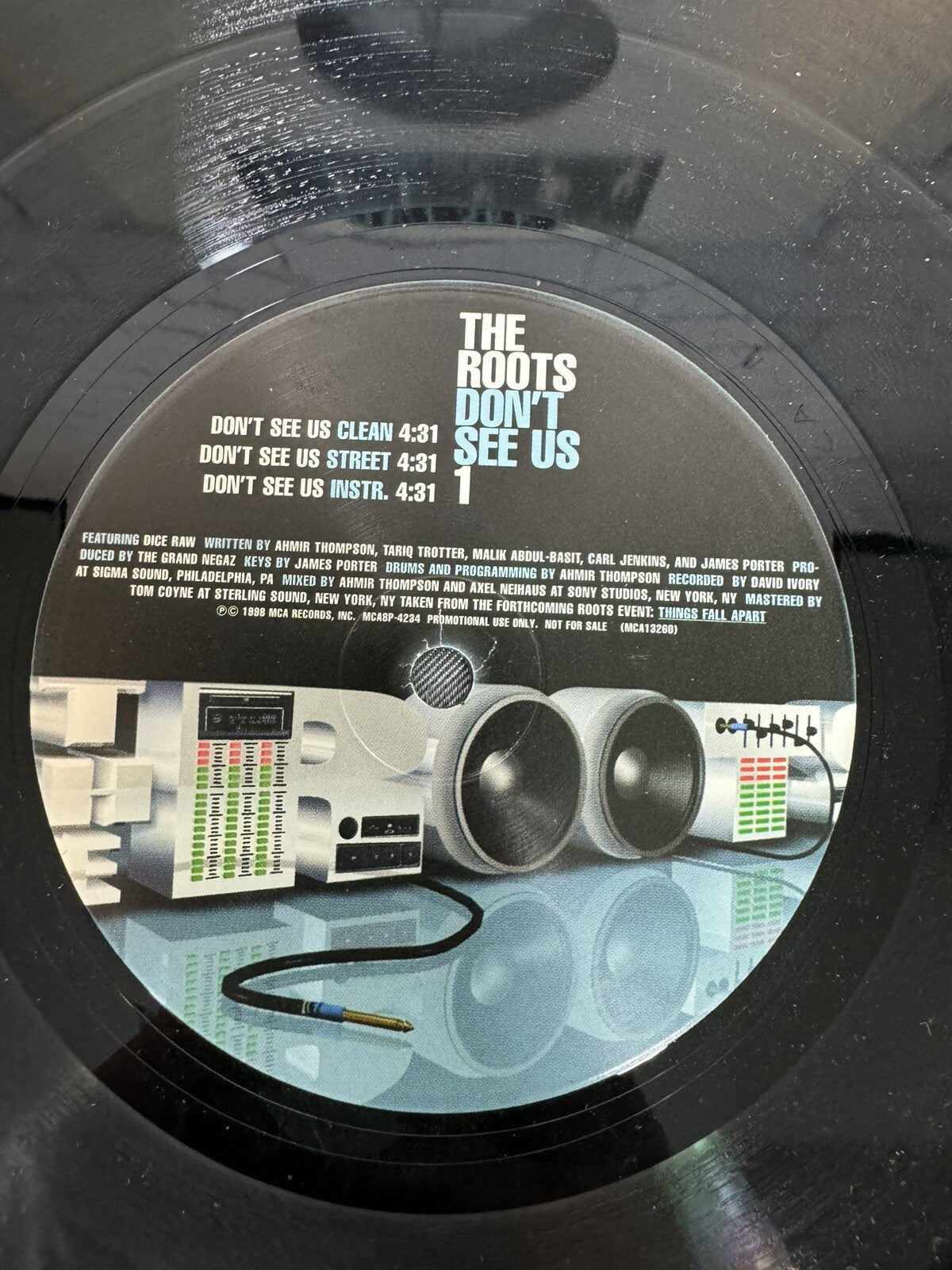 The Roots - Don't See Us  , Record 12" VG Promo