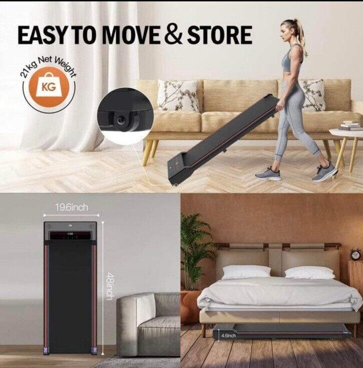 Sperax Walking Pad,Under Desk Treadmills for Home,3 in 1 Portable Treadmill