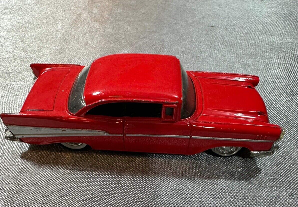 ERTL 1957 Chevrolet Two Door Hard Top - Red - China - 1:43 - New Old Stock
