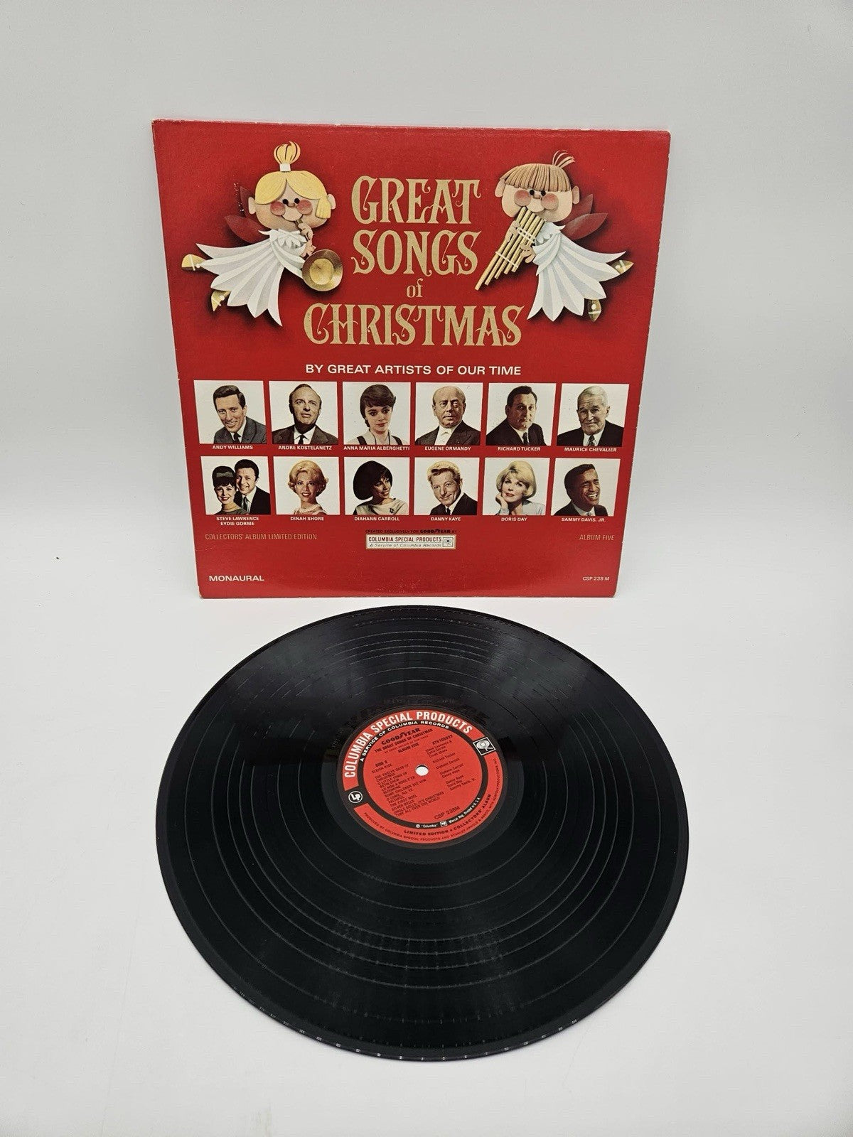 The Great Songs Of Christmas, Album Five - Various Artists Vtg Vinyl LP Record