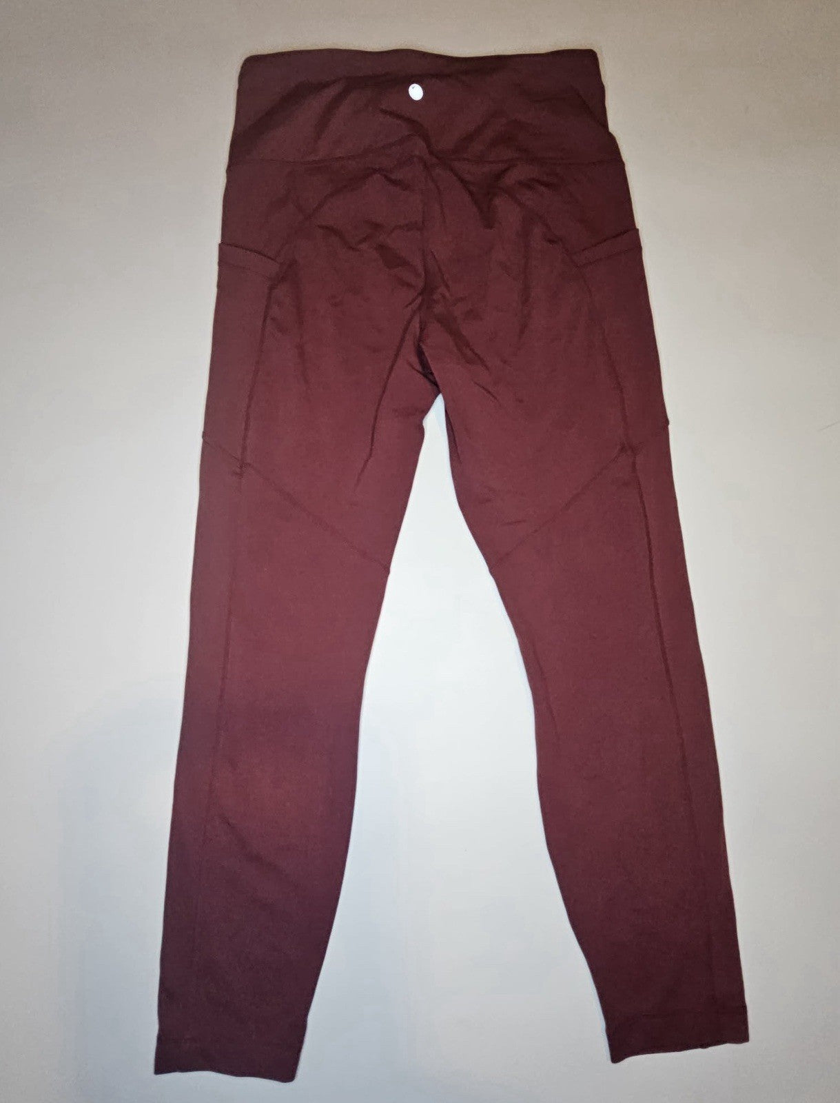 Yogalicious Dusty Rose Athletic Leggings with Pockets Size Small