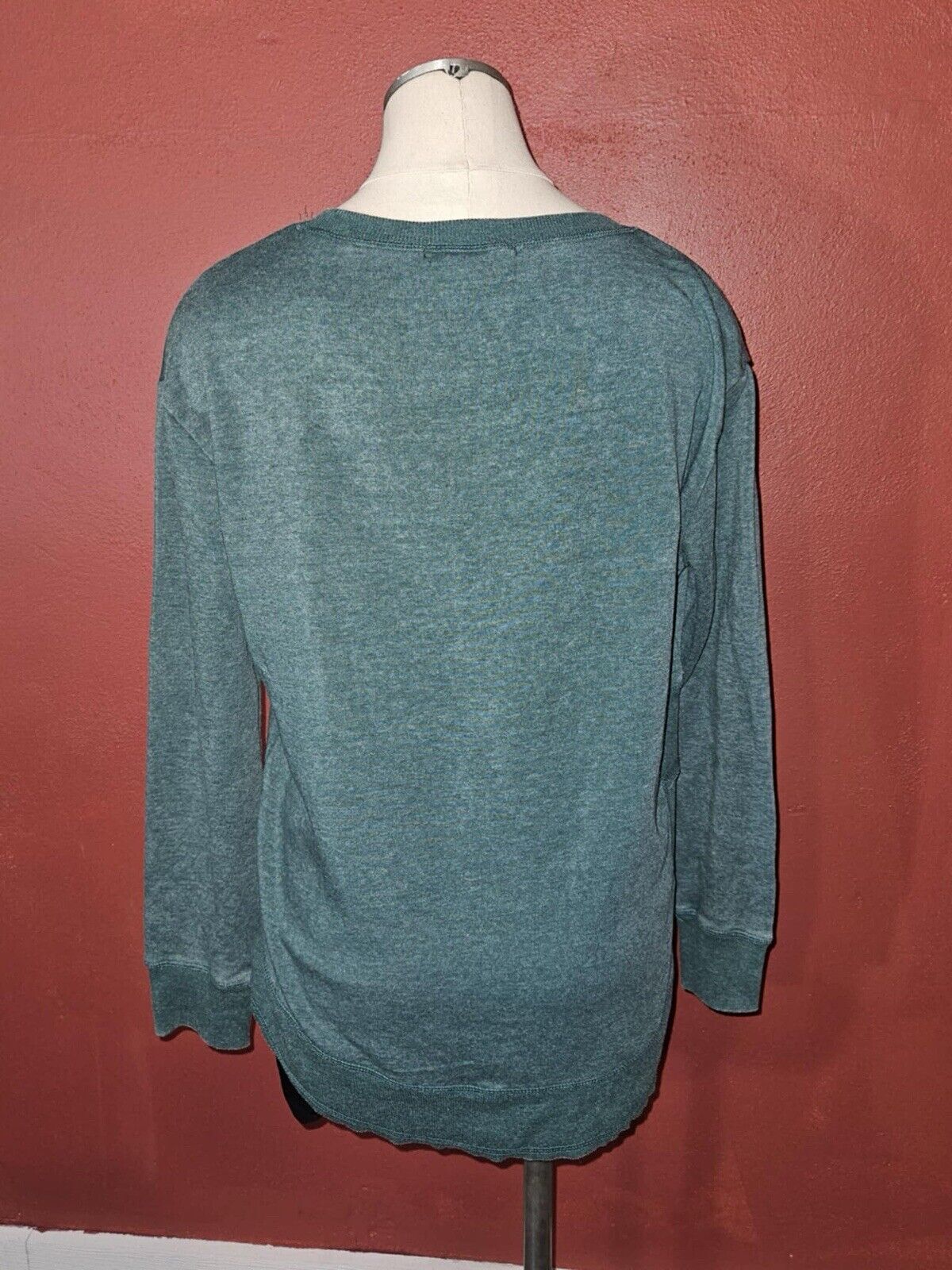 Ocean Drive Women's Gray Pullover Sweatshirt Size Small