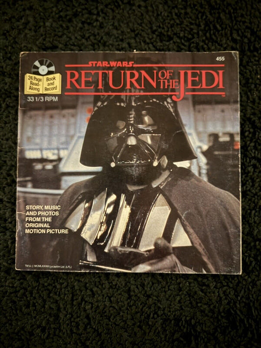 STAR WARS Return Of The Jedi Cover VG+ Booklet 1983 **BOOK ONLY**
