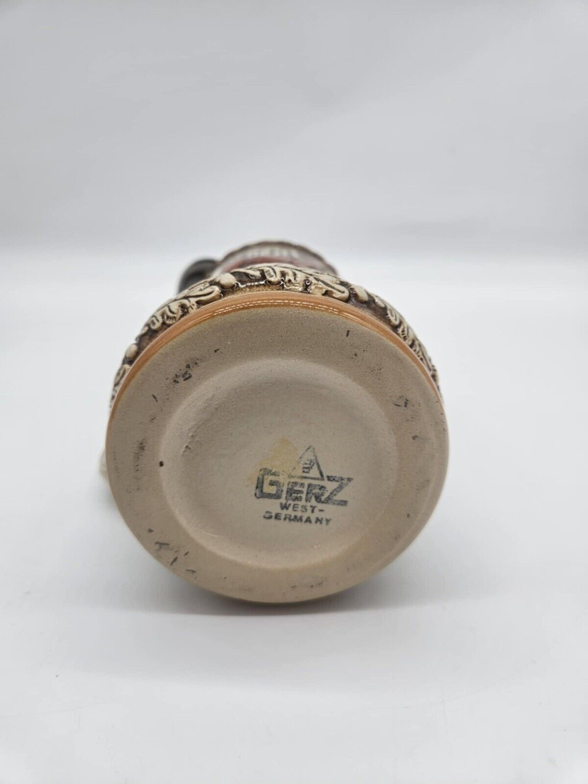 Vintage Gerz German Lidded Stein w/ Putter Stag (JB01)