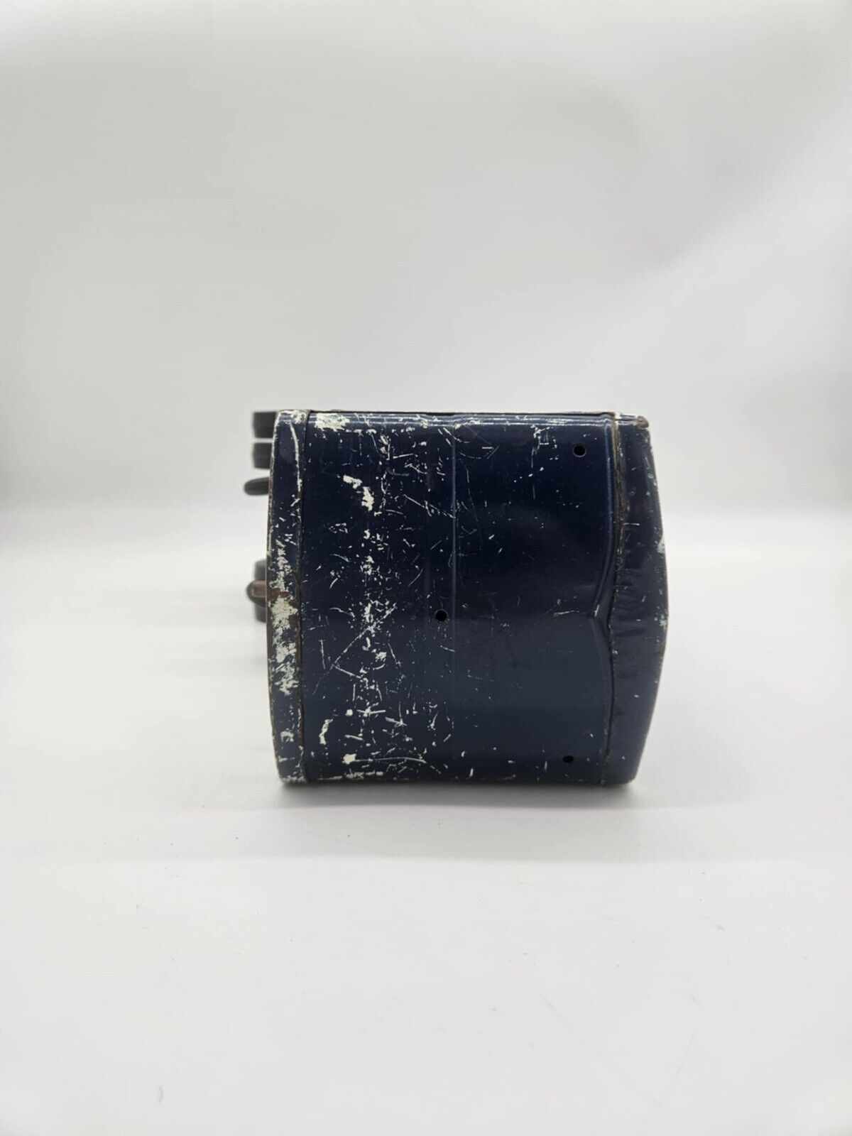 RARE Vintage Farm & Fleet Diecast Toy Semi Truck & Trailer ~ Blue