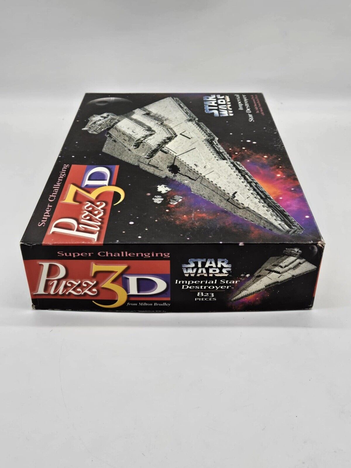 Puzz-3D Star Wars Imperial Star Destroyer 3D Puzzle 823 PCs 1996 Milton Bradley