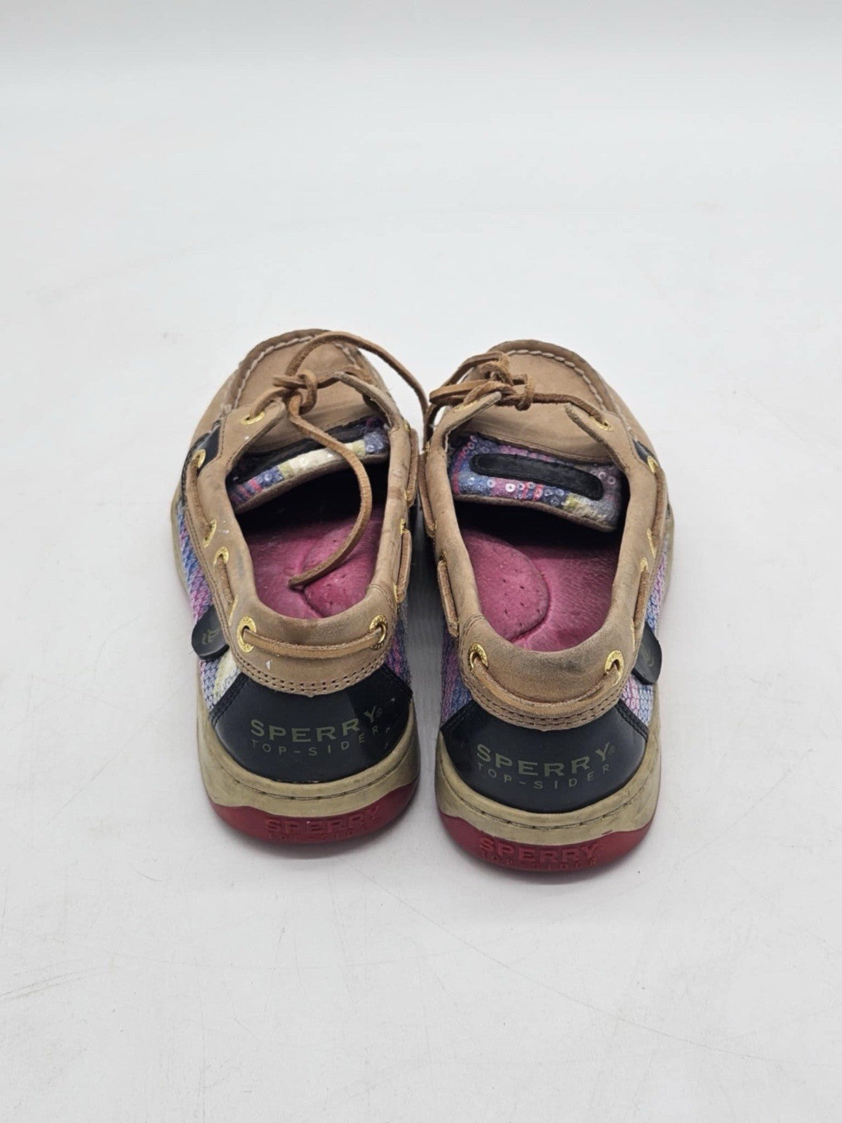 Sperry Top-Sider Women's Multi-Color Sequin Shoes Size 6.5 #9102823