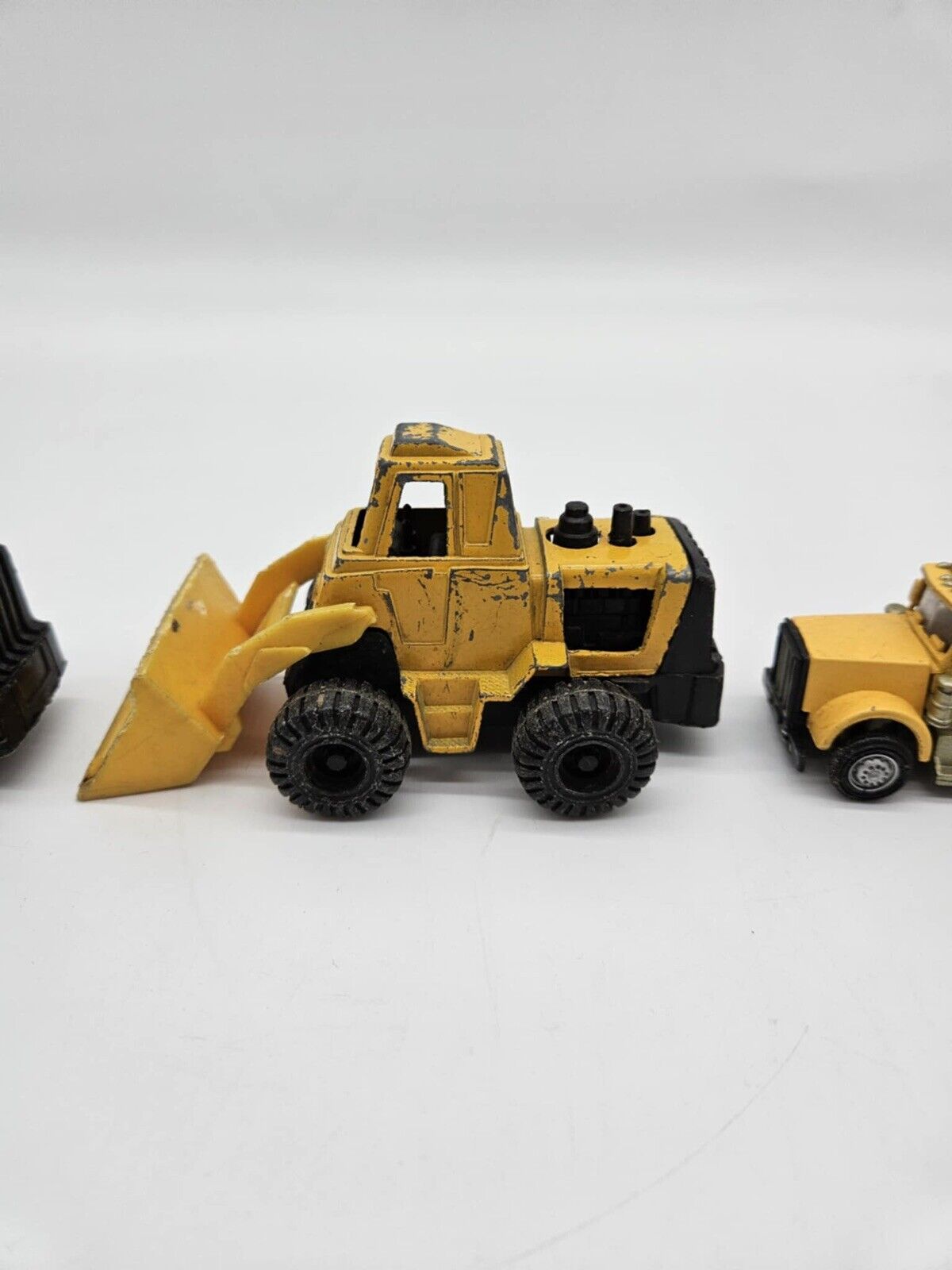 Vintage Diecast Construction Toy Trucks