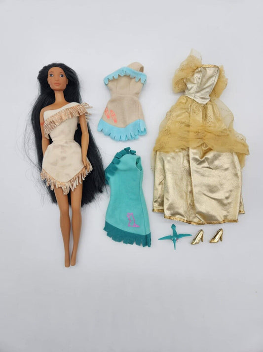 1966 Vintage Pocahontas Doll -- Mattel Disney
