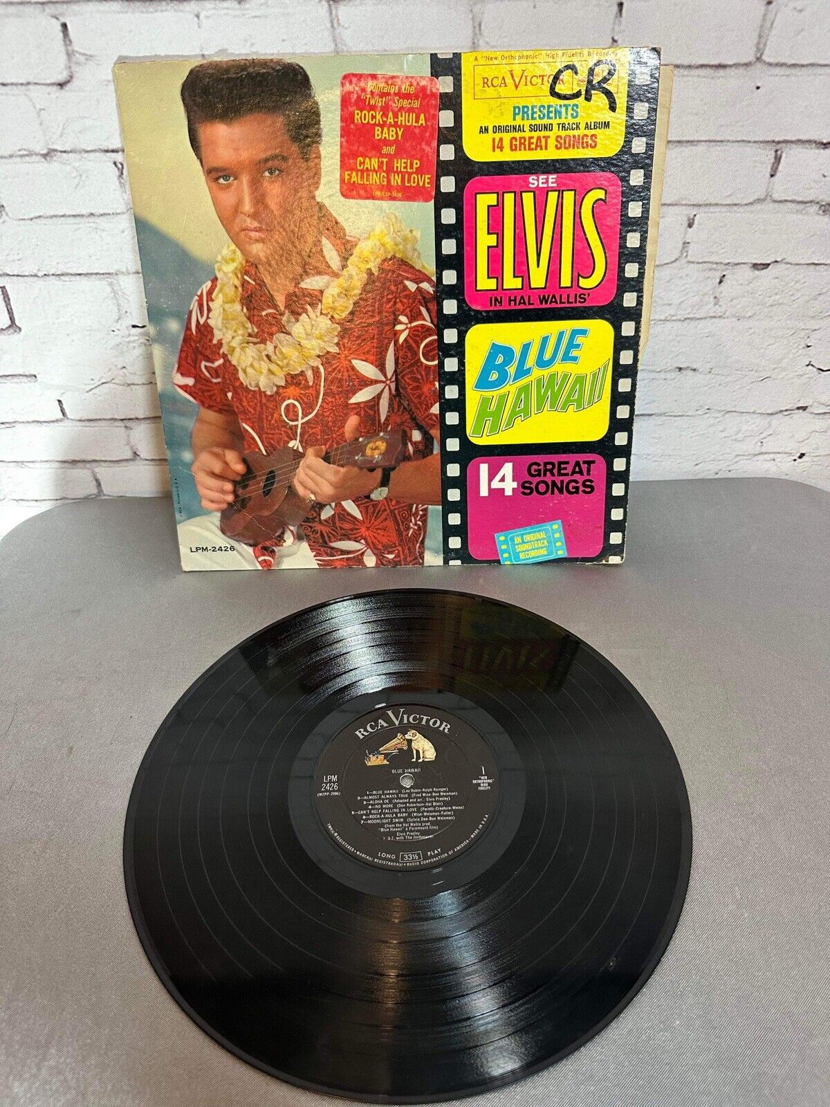 Elvis, Blue Hawaii, 14 Great Songs LP MULTIPLE LP'S SHIP FREE