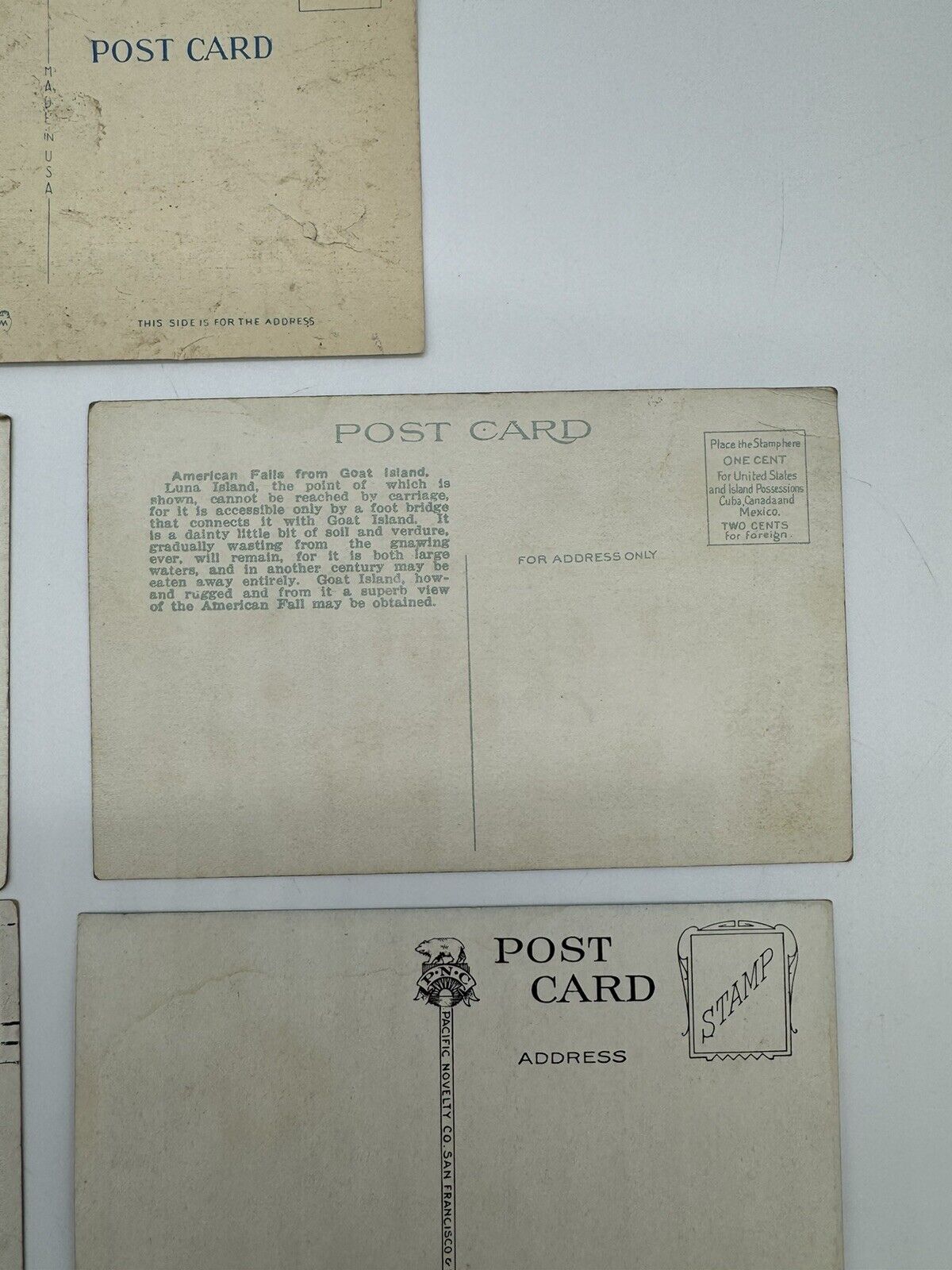 Lot of 5 Neat Antique Postcards ~ Great Material For Art Projects