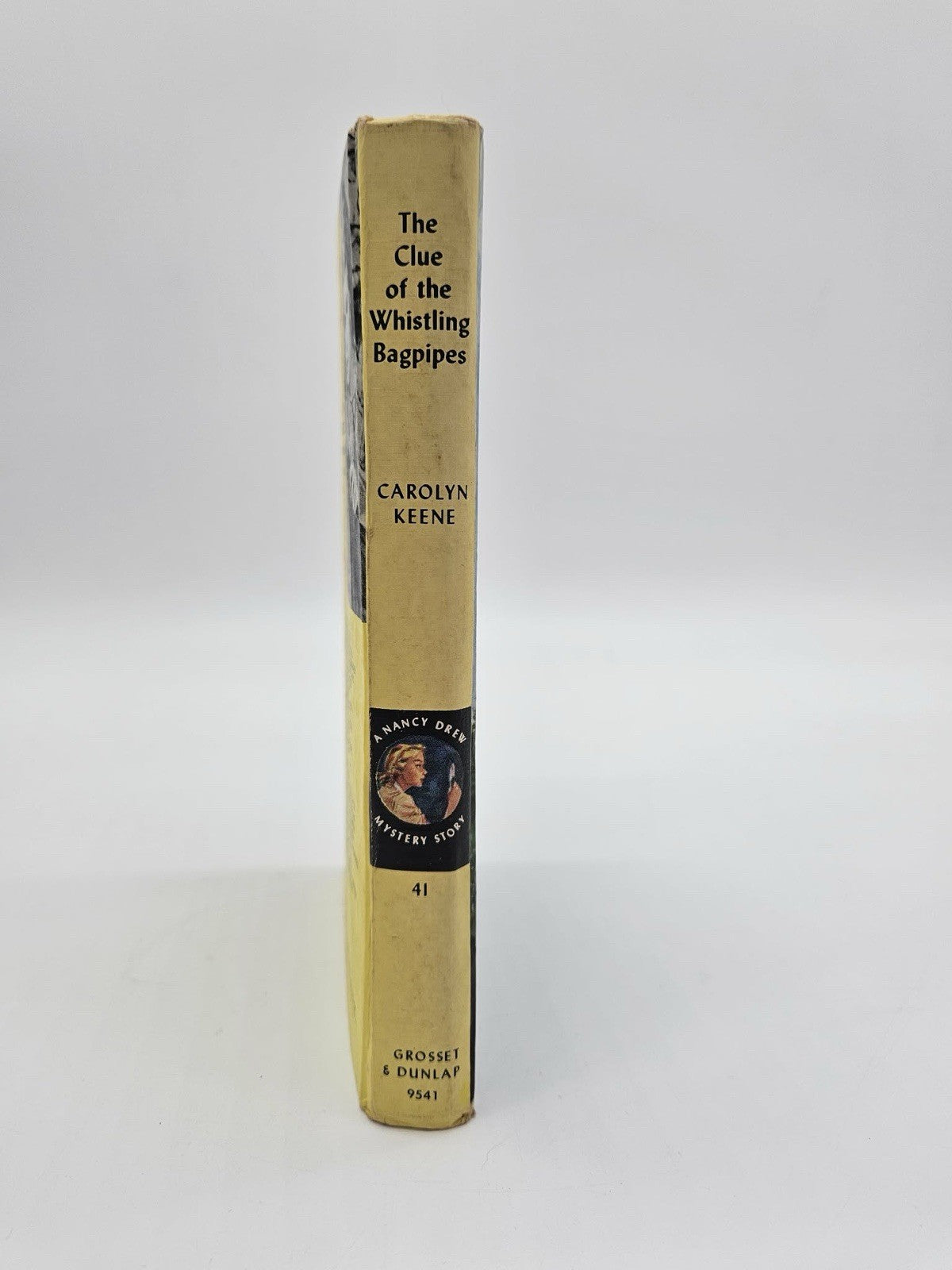 Nancy Drew Mystery Stories Clue of the Whistling Bagpipes HC Keene 1964 Illus