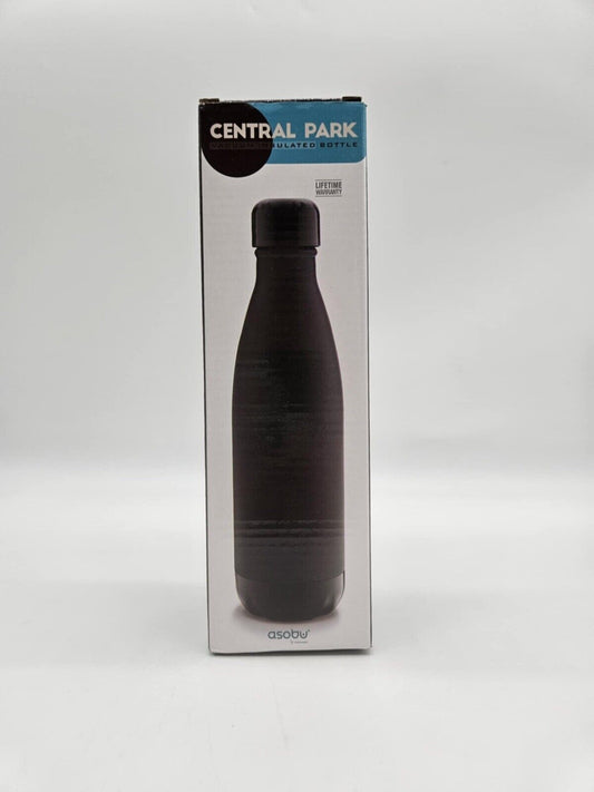 CENTRAL PARK Stainless Steel Water Bottle 17oz 500ml Vacuum Insulated