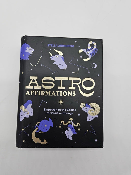 AstroAffirmations: Empowering the Zodia- 1784885355, hardcover, Stella Andromeda