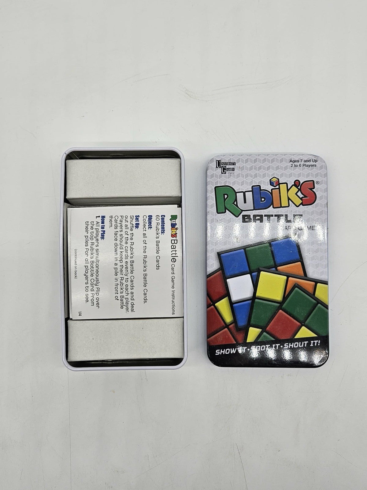 Rubik's Battle Card Game by University Games