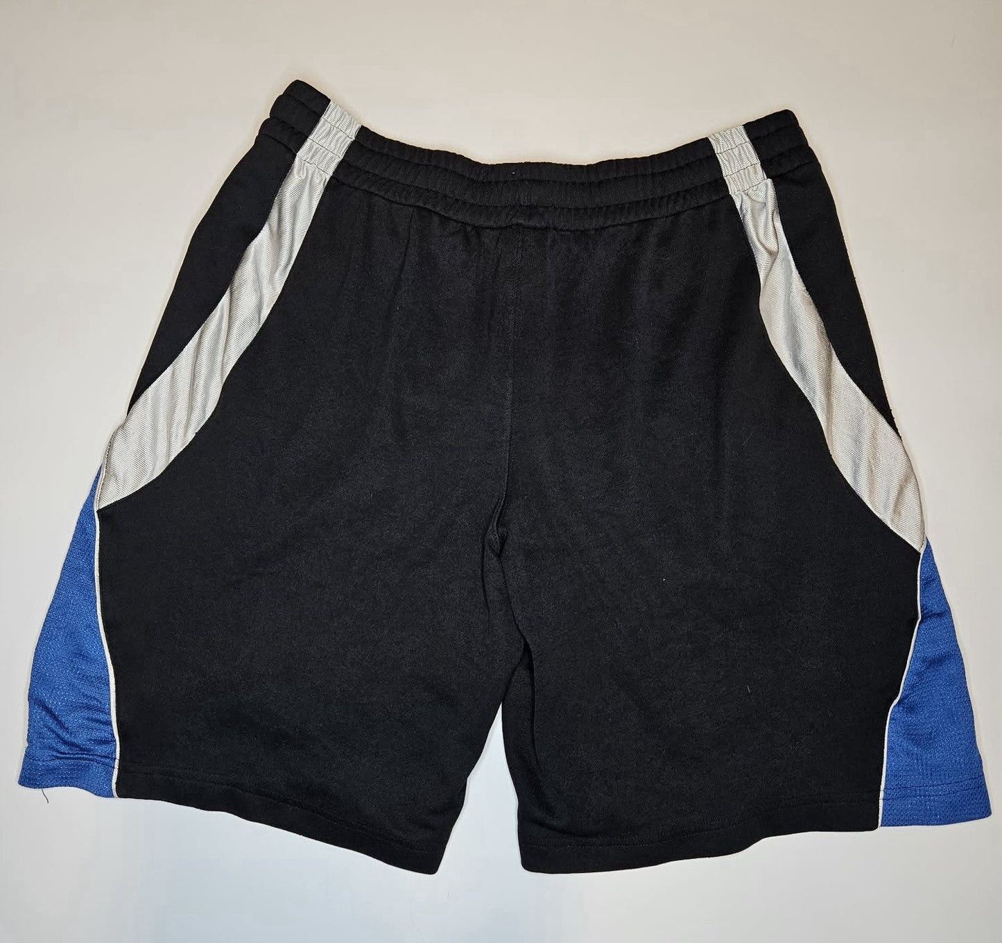 NBA Athletic Shorts Black Blue Colorblock Mesh Men’s Size M