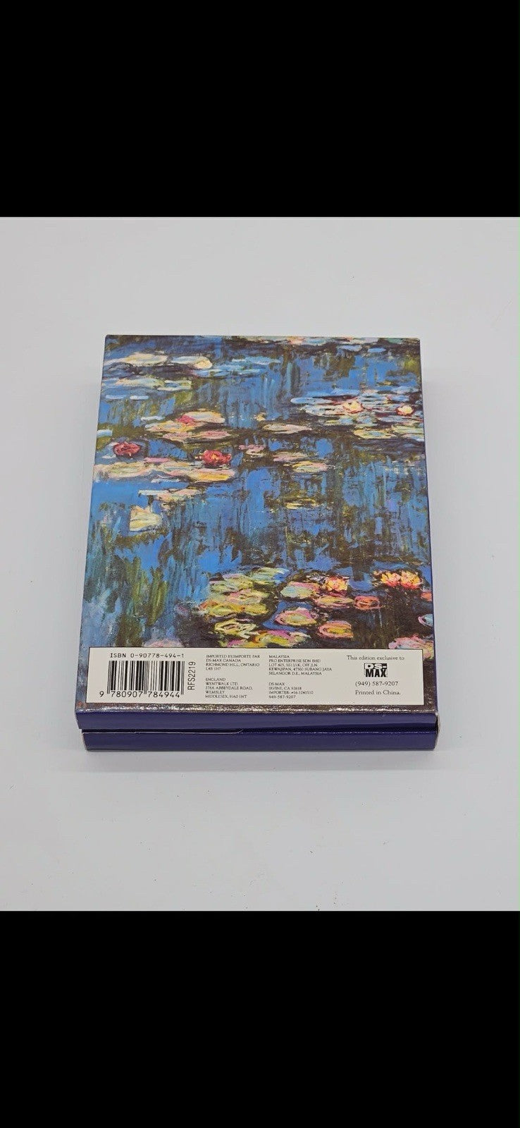 Set of 20 Monet Fine Art Note Cards & Envelopes - 4 Different Prints